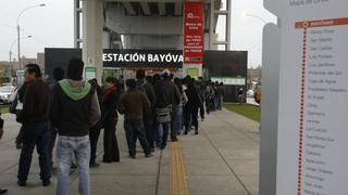Metro de Lima: El vía crucis que viven los usuarios del servicio a diario