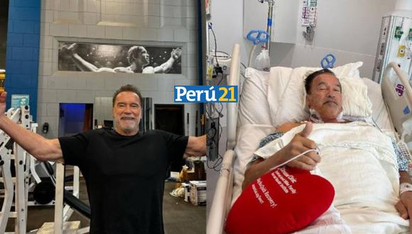 Arnold Schwarzenegger revela que le implantaron un marcapasos (Composición)