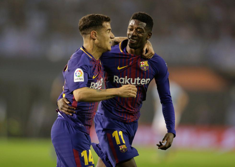 Ousmane Dembélé cuenta con el respaldo del titular del Barcelona. (AFP)