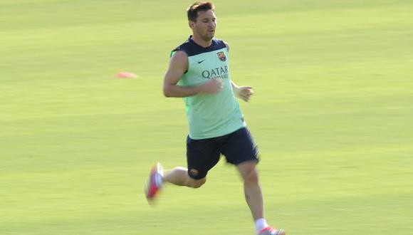 ¿SE IRÍA? Messi nunca ha dejado entrever que dejaría el Barza. (AFP)