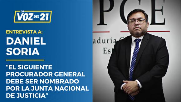 Daniel Soria: “El siguiente Procurador General debe ser nombrado por la Junta Nacional de Justicia”
