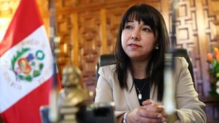 Mirtha Vásquez: “Me parece saludable que se haya propuesto la reestructuración de la PNP” | VIDEO