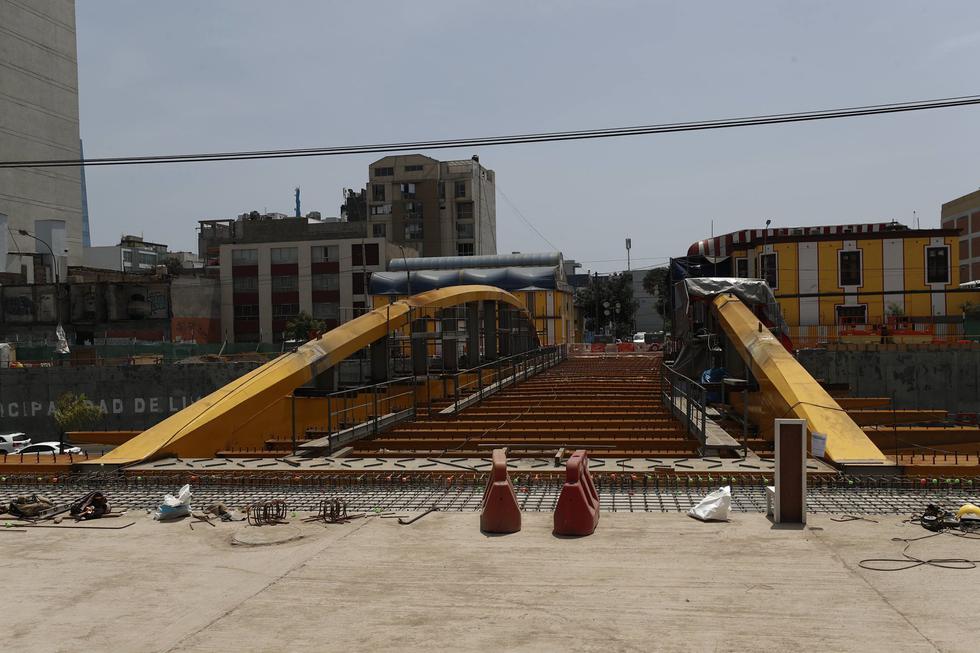 MML defiende construcción de puentes en la Vía Expresa (Renzo Salazar/Perú21)