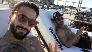 Maluma y Prince Royce se divierten en el balneario de Miami Beach [VIDEO]