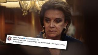Luisa María Cuculiza: Políticos preocupados por la salud de la ex congresista