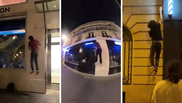 Un grupo de 20 jóvenes recorre la ciudad en las noches con la finalidad de apagar los letreros que contaminan París toda la noche. (Foto: Instagram / @onthespotpk)