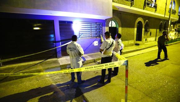 Sicario asesina a madre de familia de una balazo en la cabeza en Comas. Fotos: Cesar Grados/GEC