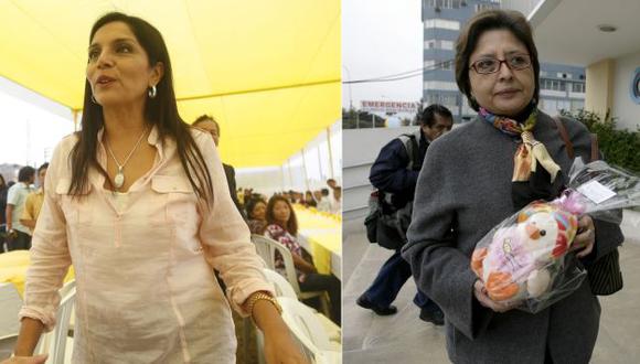 Patricia Juárez y Fabiola Morales en lista de Castañeda. (Perú21)