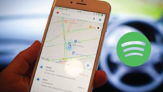 Sigue la ruta con música: Google Maps te permite conectarte a Spotify mientras conduces