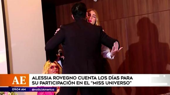 Alessia Rovegno counts the days to participate in "miss Universe"