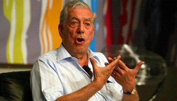 Mario Vargas LLosa, premio Nobel de Literatura.