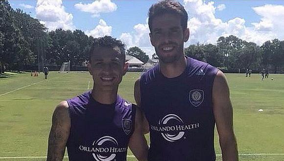 Yotún y Kaká coincidieron en Orlando City en la temporada 2017. (Foto: Orlando City)