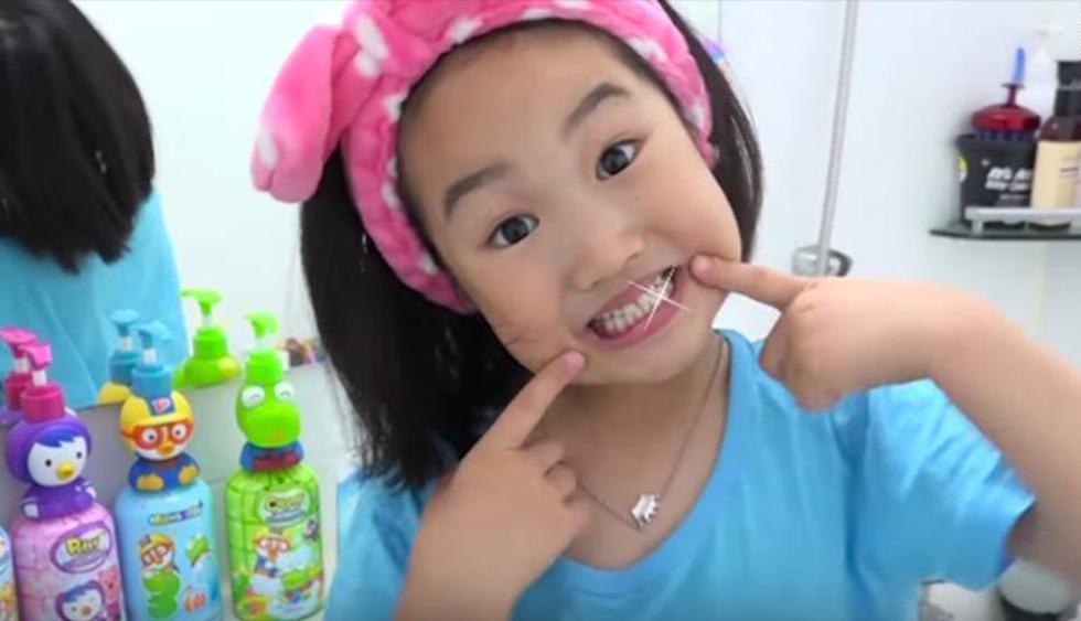 Boram, una youtuber surcoreana de 6 años de edad, se ha hecho de una propiedad de 8 millones de dólares en un exclusivo vecindario de Seúl. (YouTube)