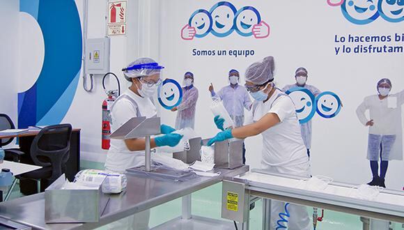 Esta empresa dedicada al cuidado e higiene personal ha donado más de tres millones de mascarillas a instituciones públicas