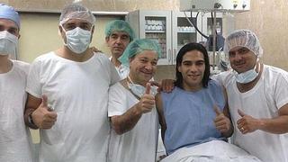Radamel Falcao fue operado con éxito y podría ir a Brasil 2014