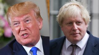 Donald Trump y Boris Johnson, ¿amigos verdaderos?