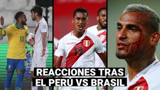 Perú vs. Brasil: Futbolistas de la selección se pronunciaron en redes sociales tras el partido