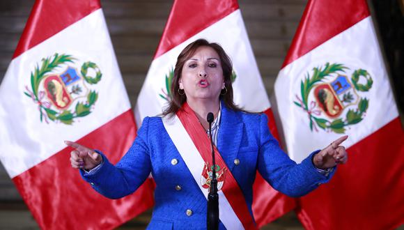 Presidenta Dina Boluarte brindó un mensaje a la Nación anunciando adelanto de elecciones y estado de Emergencia por vandalismo. (Flickr)
