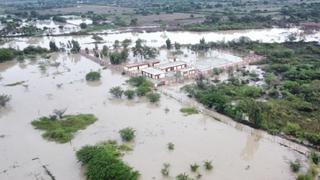 Lambayeque: Inundaciones por el incremento del caudal del río La Leche en Mórrope