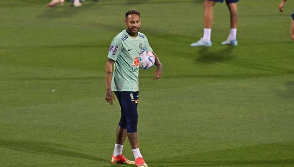 Neymar se perdió los partidos ante Suiza y Camerún por la lesión en el tobillo derecho. (Foto: AFP)