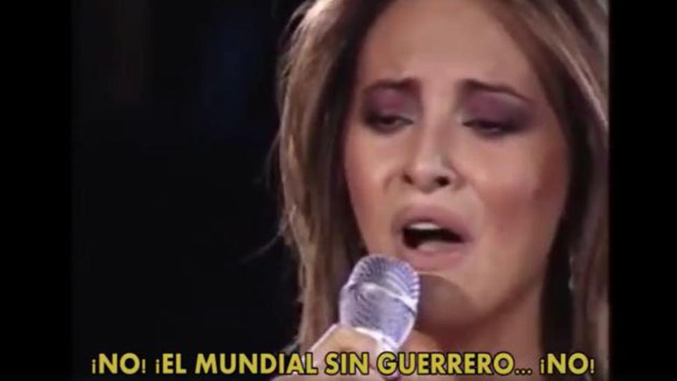 Tema de Myriam Hernández fue cambiado con una letra especial.