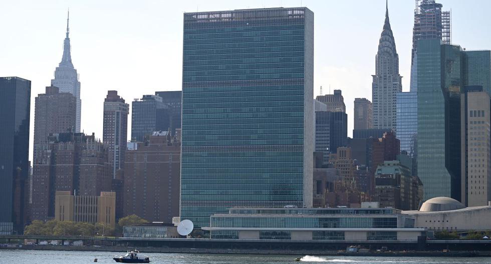 El edificio de la sede de la ONU en el centro de Manhattan en la ciudad de Nueva York. (AFP).