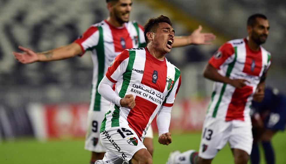 Alianza Lima cayó goleado 3-0 ante Palestino en Chile por la Copa Libertadores. (AFP)