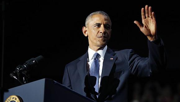 Barack Obama y su último discurso como presidente de los Estados Unidos. (AP)