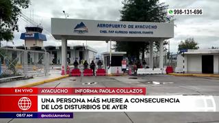 Enfrentamientos en aeropuerto de Ayacucho dejan ocho muertos y 51 heridos