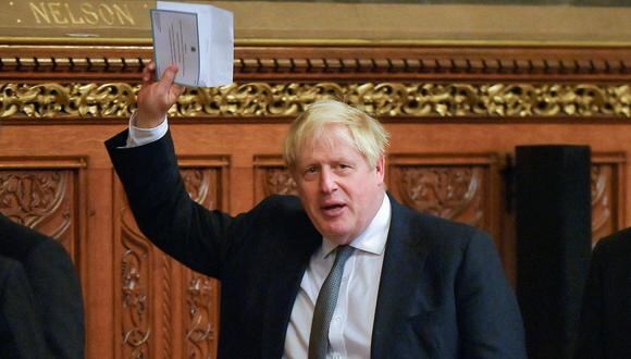 Boris Johnson (Foto de TOBY MELVILLE / PISCINA / AFP)