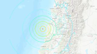 Sismo en Chile de magnitud 6,6 se sintió en la región de O'Higgins