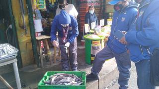 Junín: hallan 30 kilos de pescado en estado de descomposición en mercado de Huancayo