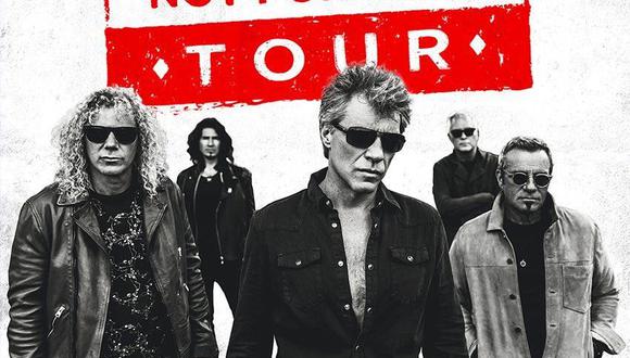 Bon Jovi llegará nuevamente al Perú este 2 de octubre. (Foto: Difusión)