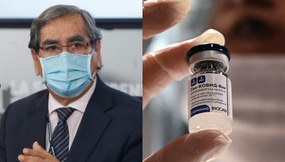 Ministro de Salud indicó que si un laboratorio negocia con el sector privado para comprar vacunas, el gobierno no tiene porque impedirlo. (Foto: Minsa/AFP)