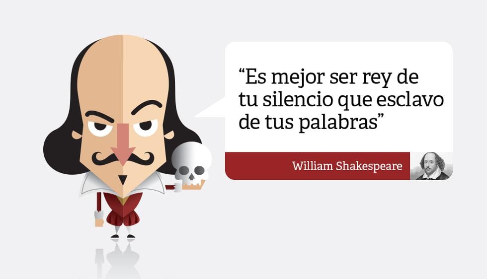 William Shakespeare inspiró al mundo con estas frases. (Thinkstock)
