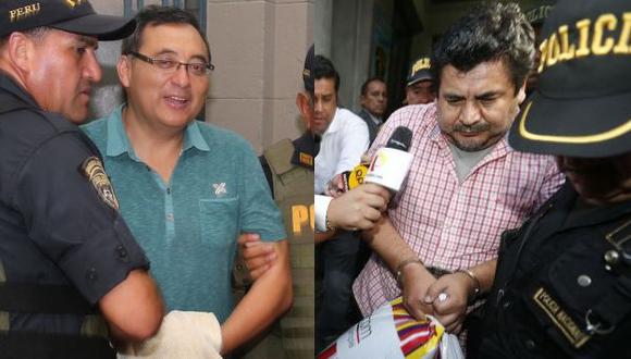 Jorge Cuba y Edwin Luyo están detenidos desde enero del 2017 por el caso Lava Jato. (Foto: GEC)
