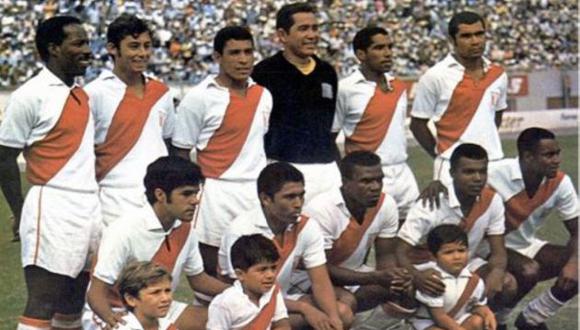 Jugadores de la selección peruana de fútbol en México 70. (Difusión)