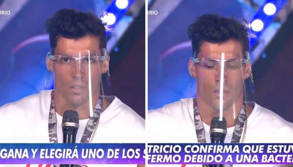 Patricio Parodi niega que su enfermedad haya sido una mentira para generar "show". (Foto: Captura América TV).