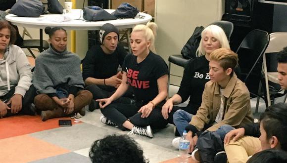 Lady Gaga se vuelve el apoyo que necesitan los jóvenes. (Ali Forney Center)