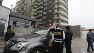 Continúan las diligencias en departamento de Dalia Durán tras denuncia de agresión [FOTOS]