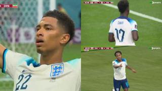 Inglaterra vs. Irán: Bellingham, Saka y Sterling marcaron los goles de los ‘Tres Leones’ en Qatar 2022 [VIDEO]