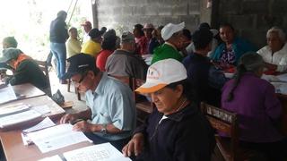 Beneficiarios de Pensión 65 en Trujillo aprenden a leer y escribir a través de programa de alfabetización 