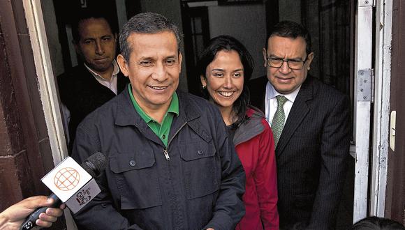 Ollanta Humala y Nadien Heredia