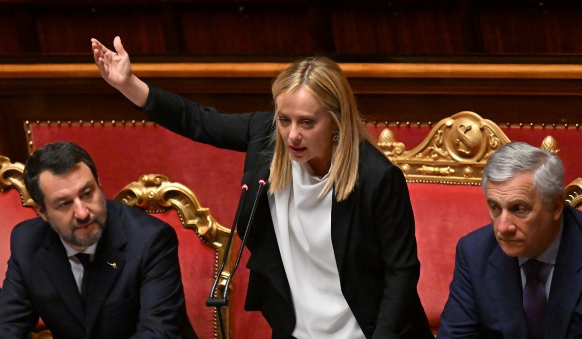 La nueva Primera Ministra de Italia, Giorgia Meloni, consideró como una victoria de Estado la captura de Messina. (Foto de Alberto PIZZOLI / AFP)