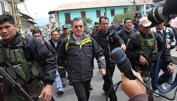 Ministro Valdés estuvo en Cajamarca, pero no convenció a los promotores de la protesta. (F. Valle)