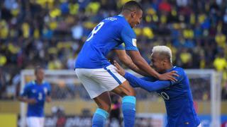 Brasil se tumbó a Ecuador en las alturas de Quito y se mete a la pelea por la punta de las Eliminatorias