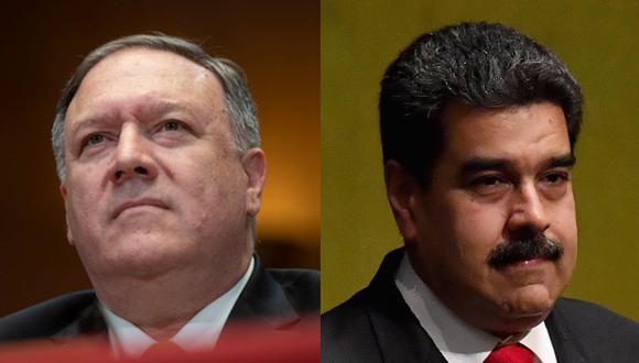 Mike Pompeo dijo "no creo que haya ninguna duda de que el régimen de Maduro supone una amenaza para la seguridad de Estados Unidos". (Foto: AFP)