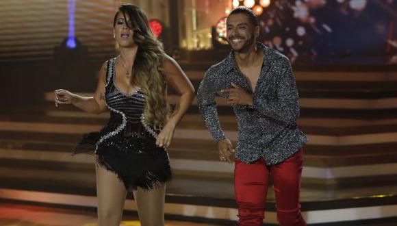 Melissa Klug sorprendió junto a ‘Son tentación’ en ‘El gran show’. (Perú21)