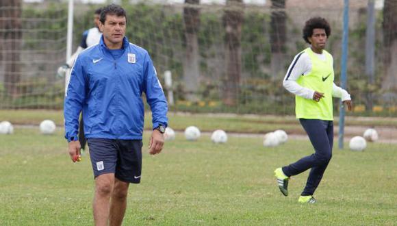 Gustavo Roverano no gana con Alianza Lima hace cinco fechas. (Prensa Alianza)