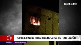 Sujeto en aparente estado de ebriedad muere calcinado tras incendiar su cocina en Lurín